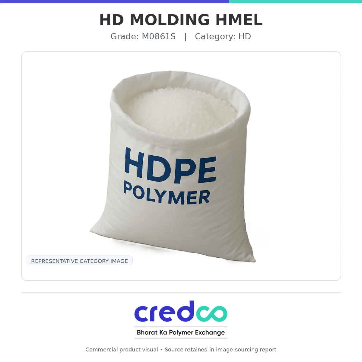 HD MOLDING HMEL — HPCL-Mittal HD granules packaging