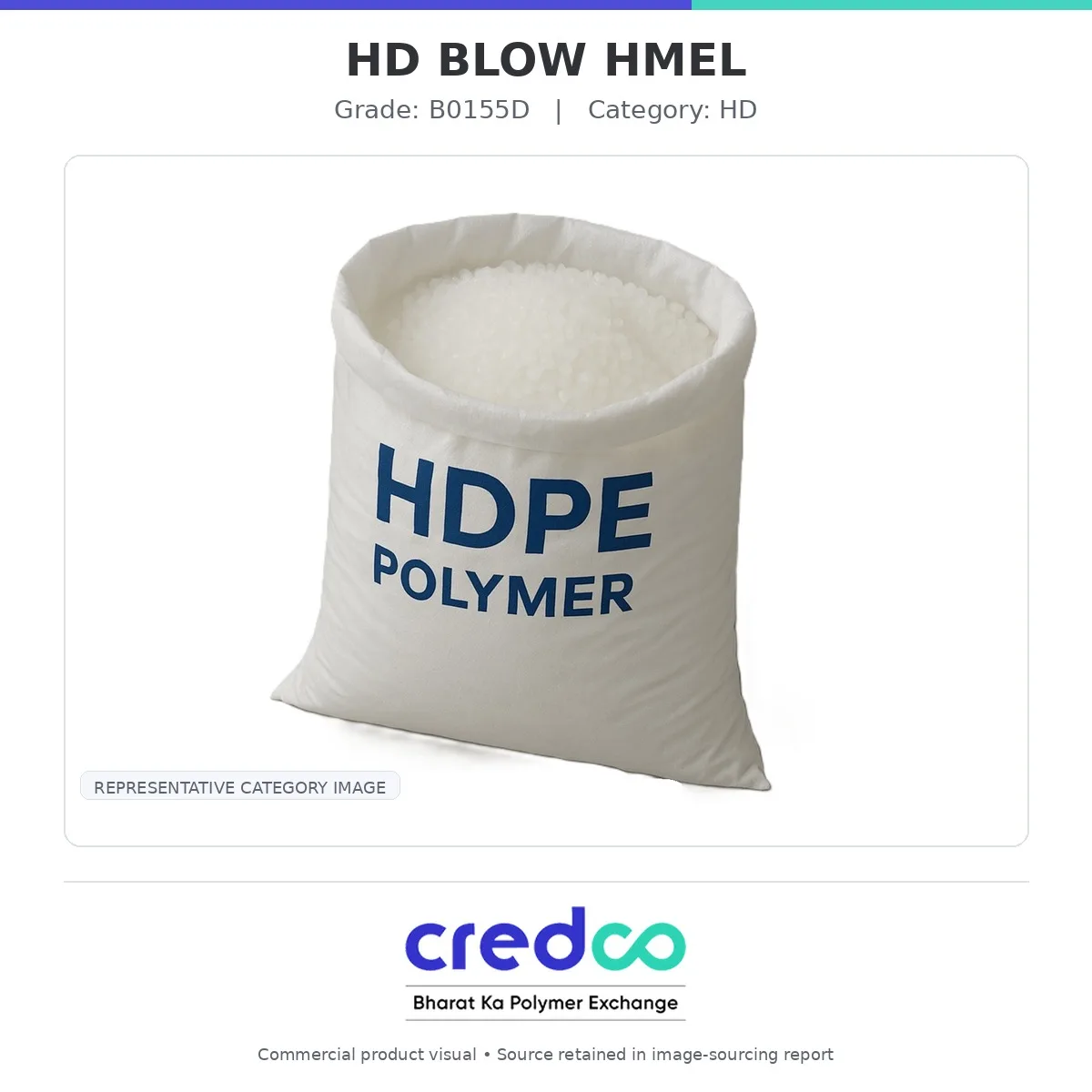 HD BLOW HMEL — HPCL-Mittal HD granules packaging